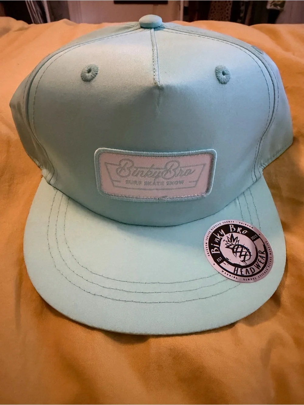 **NWT** Binky Bro- Kids Mint Green Snapback Hat